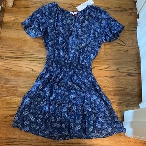Blue Parker scrunch dress size s